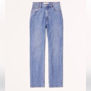 abercrombie ankle straight ultra high size 27 / 4 long